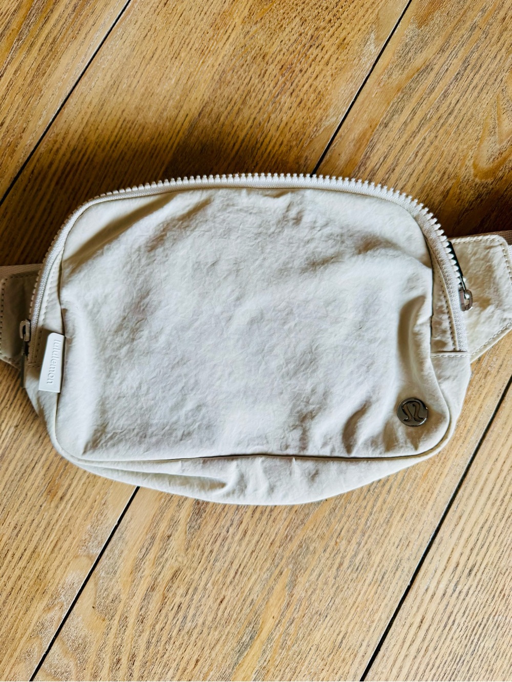 lululemon athletica Cream Crossbody Belt Bag